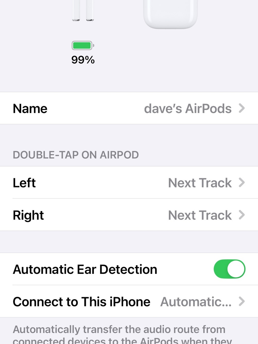 Apple AirPod 2nd gen. Also comes with extra right hand air pod - Picture 4 of 4
